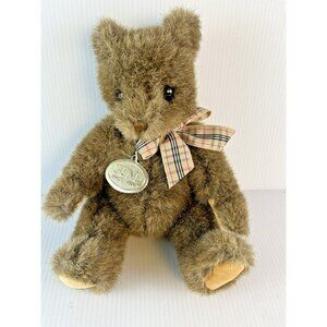 Gund Teddy Bear Collectors Classic 9"  Plush Stuffed Animal Jointed 1990